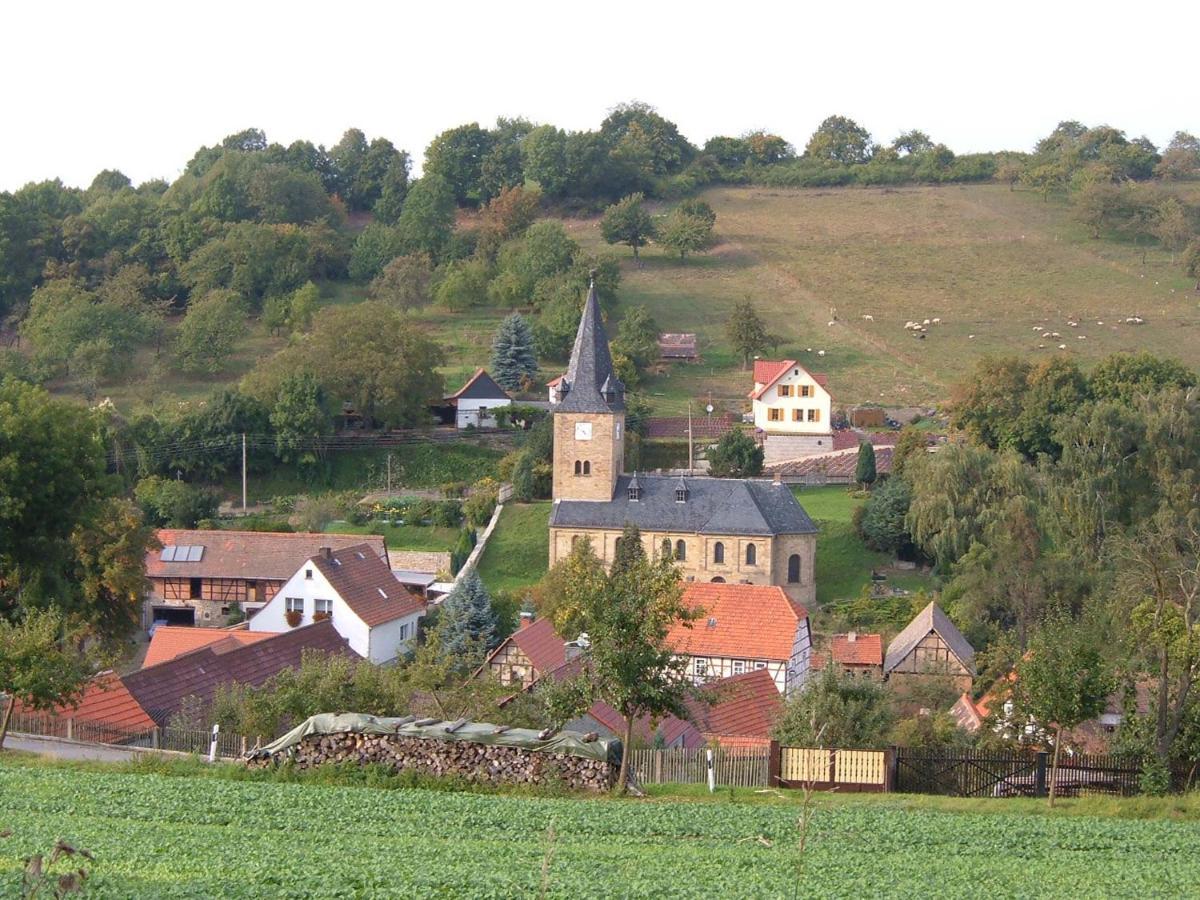 Ferienwohnungen "Allerleigruen" Langenroda ภายนอก รูปภาพ